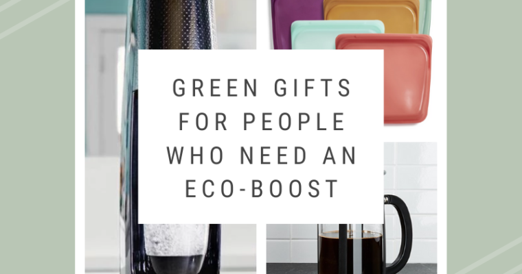 Green Gifts for People Who Need an Eco-Boost