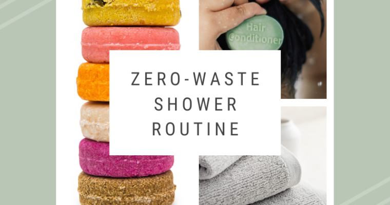 Zero-Waste Shower Routine